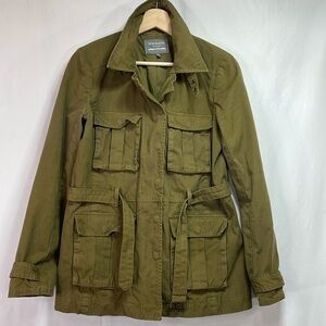 🍩New Haven Supply Chino olive cotton utility jacket